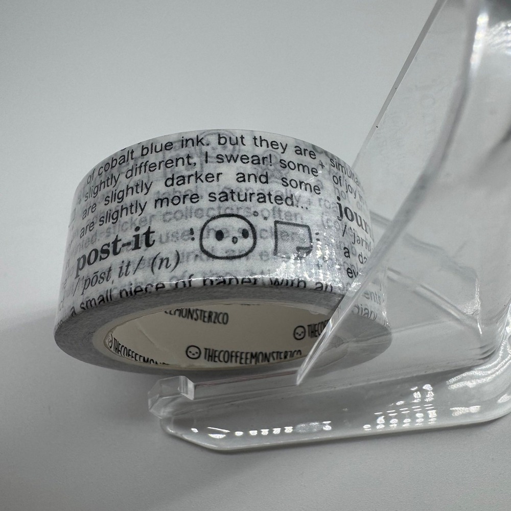 TheCoffeeMonsterzCo TCMC | Questionable Dictionary washi